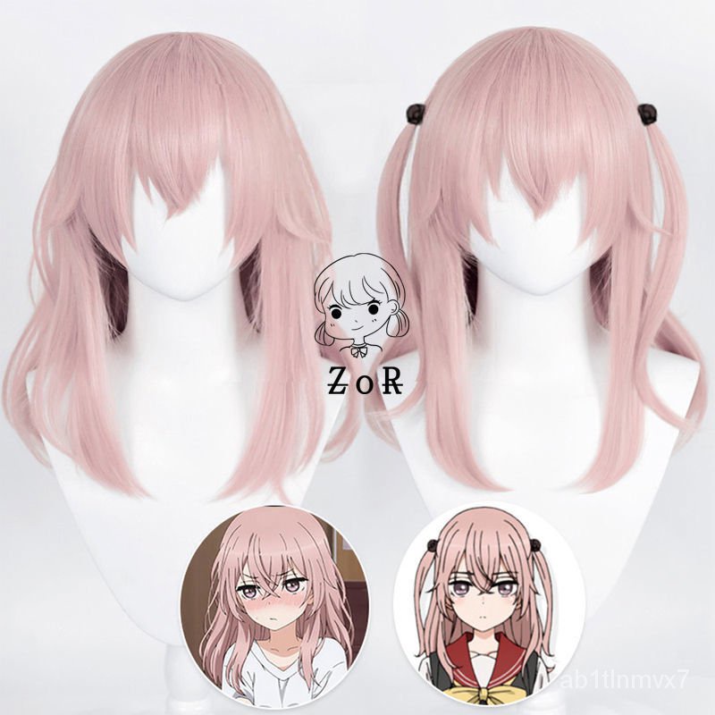 My Dress Up Darling Sajuna Inui Cosplay Shinju Inui Wig Pink Hair Long Straight Hair Adult Women