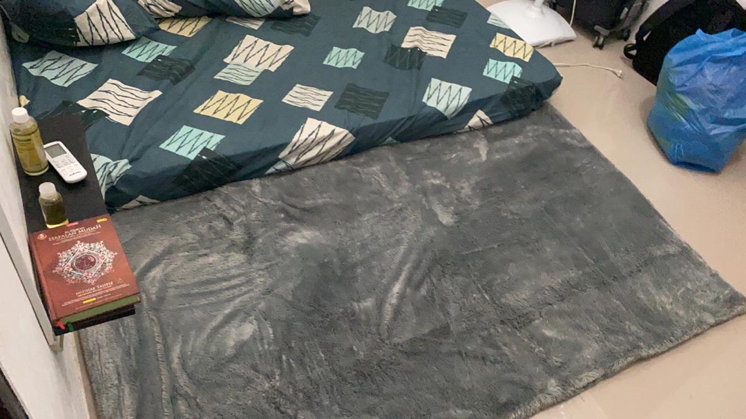 [double Size] Karpet Bulu Tebal 4,5cm Ukuran 200x150cm