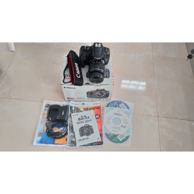 DSLR CANON EOS 1200D KIT BEKAS | FULLSET