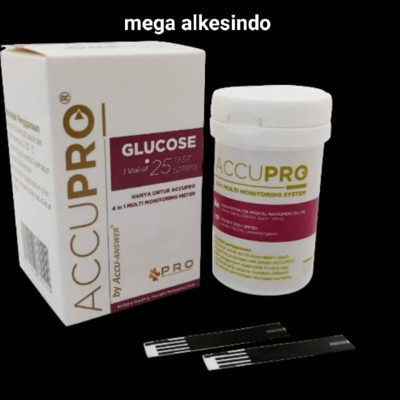 Strip glukosa accupro