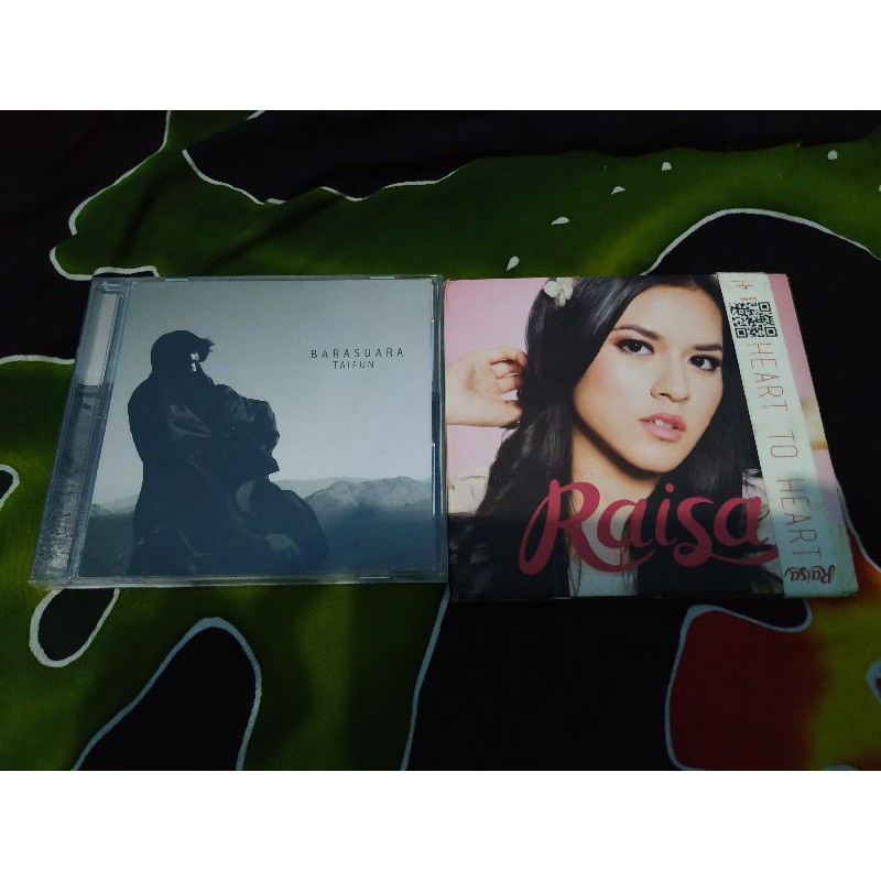 CD Barasuara Taifun & Raisa Heart to Heart (bundle)