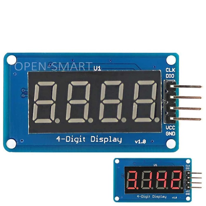 TM1637 Clock Module Modul 4 Digit Jam Timer TM 1637 Arduino