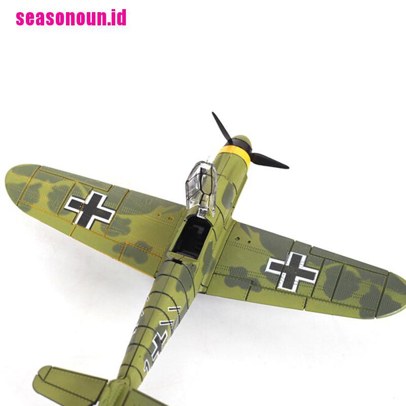 (seasonoun) 1pc Mainan model Pesawat Tempur Skala 1 / 48