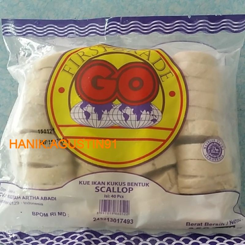 Jual Scallop Olahan Ikan Go Scallop 500gr Shopee Indonesia