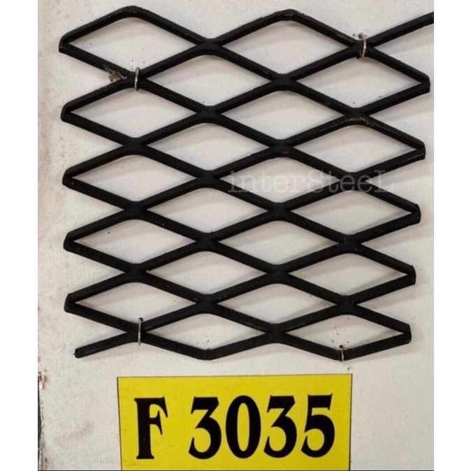 Expanded Metal Mesh F 3035 ukuran 1.20 x 2.40m - Kawat Ram