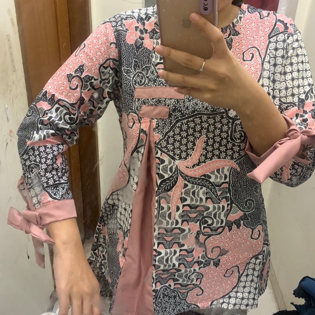 Atasna Batik Wanita Ppbtk07 Modern Batik Cassual Atasanbatik Wanitabatik /atasanwanita