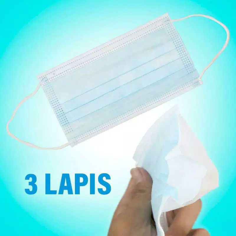 MASKER DISPOSABLE MEDIS DIAPOSABLE MASK KN95 5 PLY BEDH