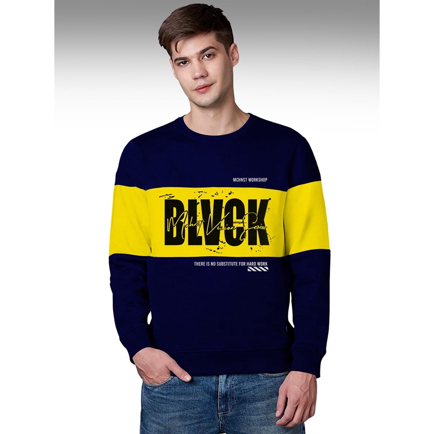 Sweater Murah / Sweater Distro / Sweater Cowok / Sweater BLCK