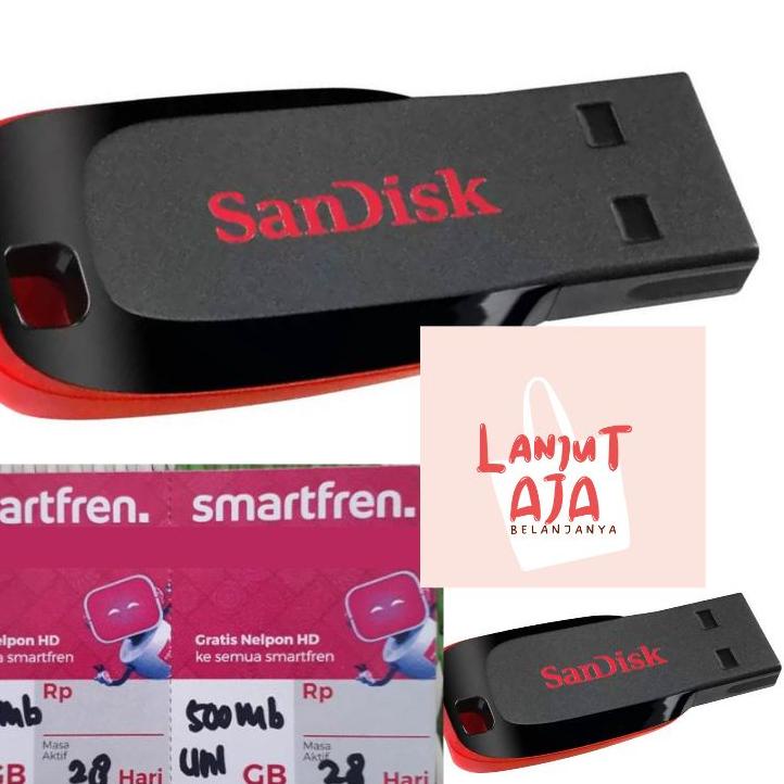 Banyak Dipakai.. Flashdisk Sandisk Smart - L1T3