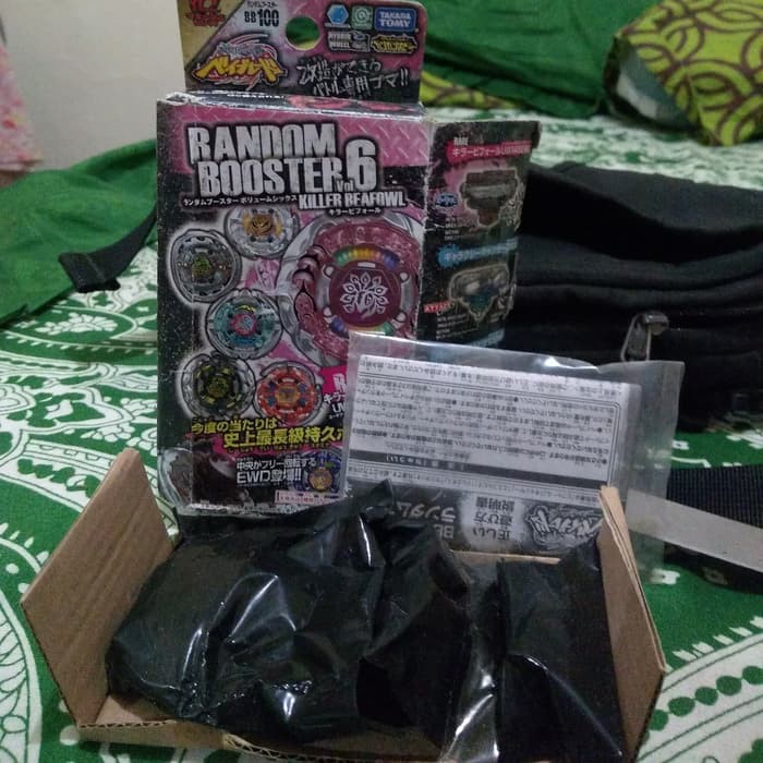 MAINAN BEYBLADE RANDOM BOOSTER VOL.6 KILLER BEAFOWL ORI TAKARA TOMY