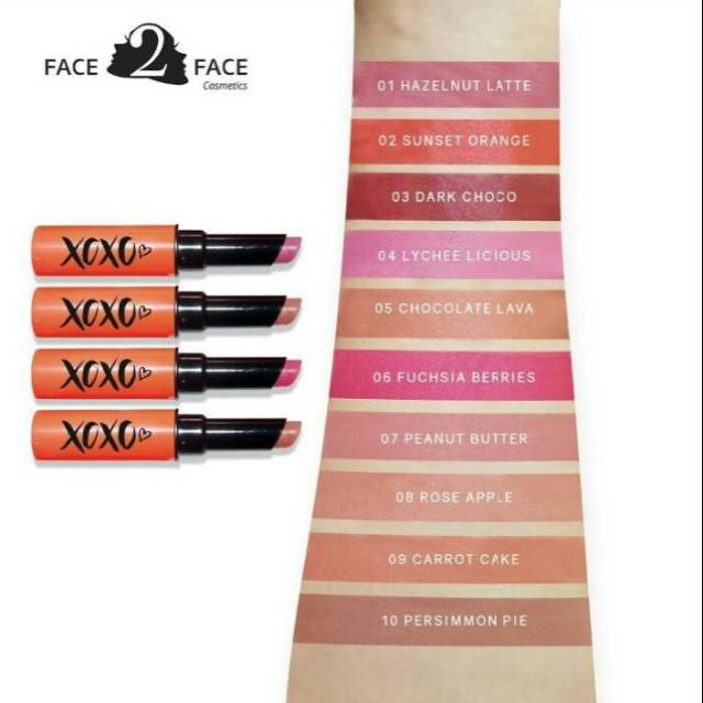 Face2Face xoxo matte lipstik