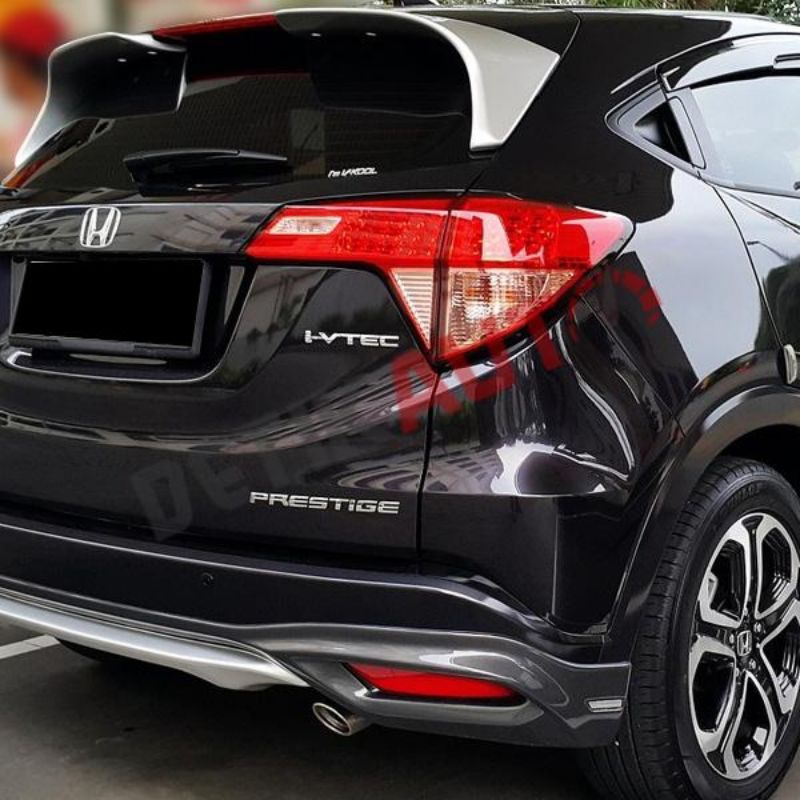 SPOILER WINGS HONDA HRV MASIH BAHAN TANPA WARNA