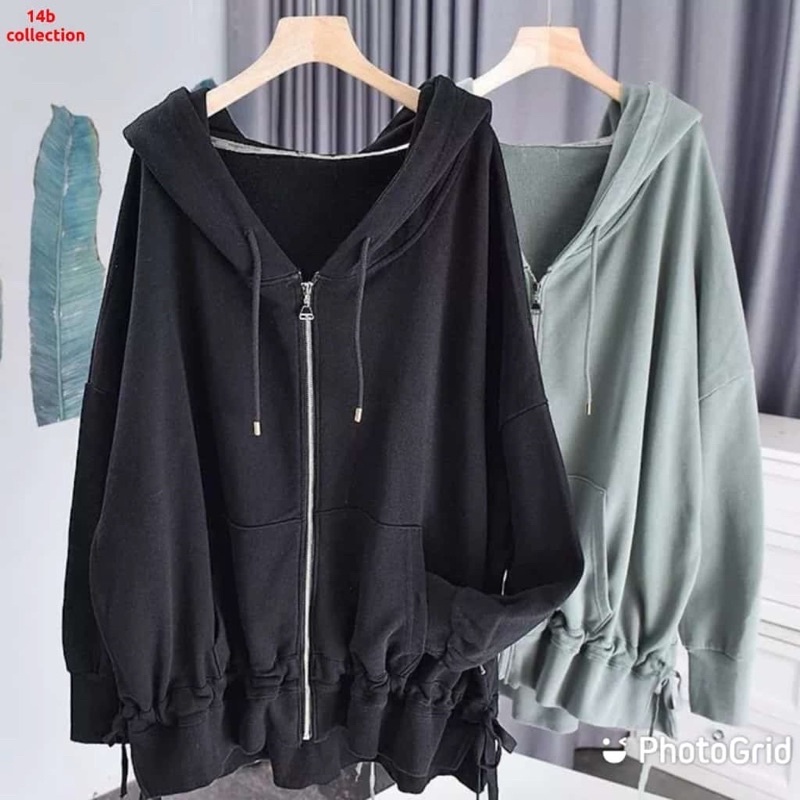 Jaket polos wanita jaket kerut korean style jaket hoodie wanita cardigan polos wanita simple elegan