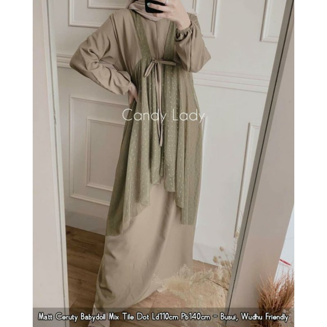 candy lady maxy dress gamis