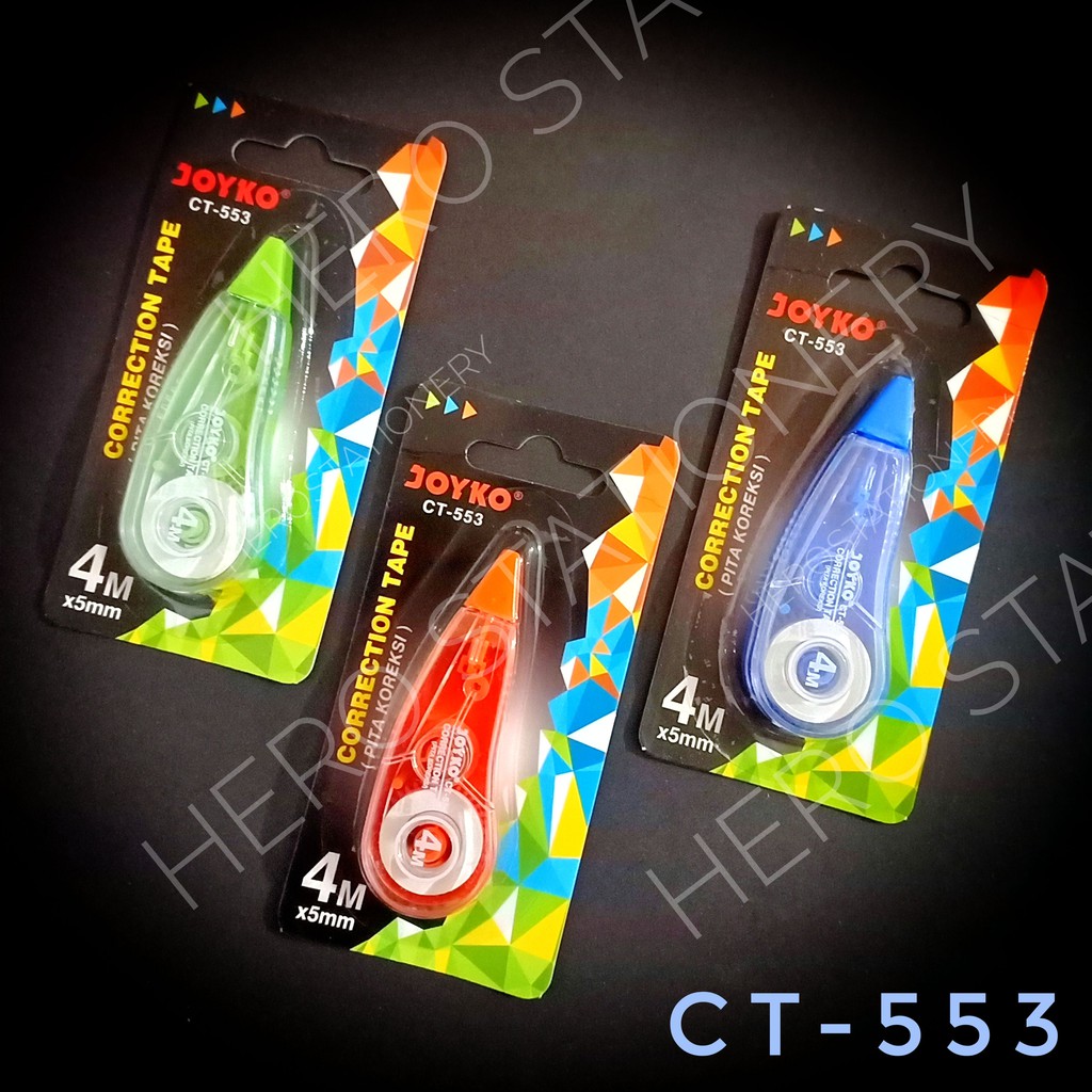 

Correction tape pita koreksi joyko 4 m CT-553