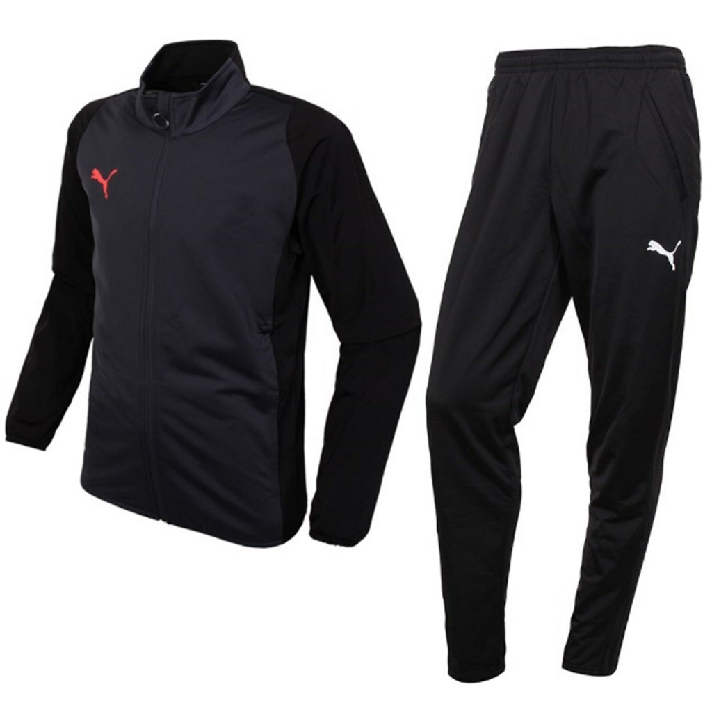 black puma trackies