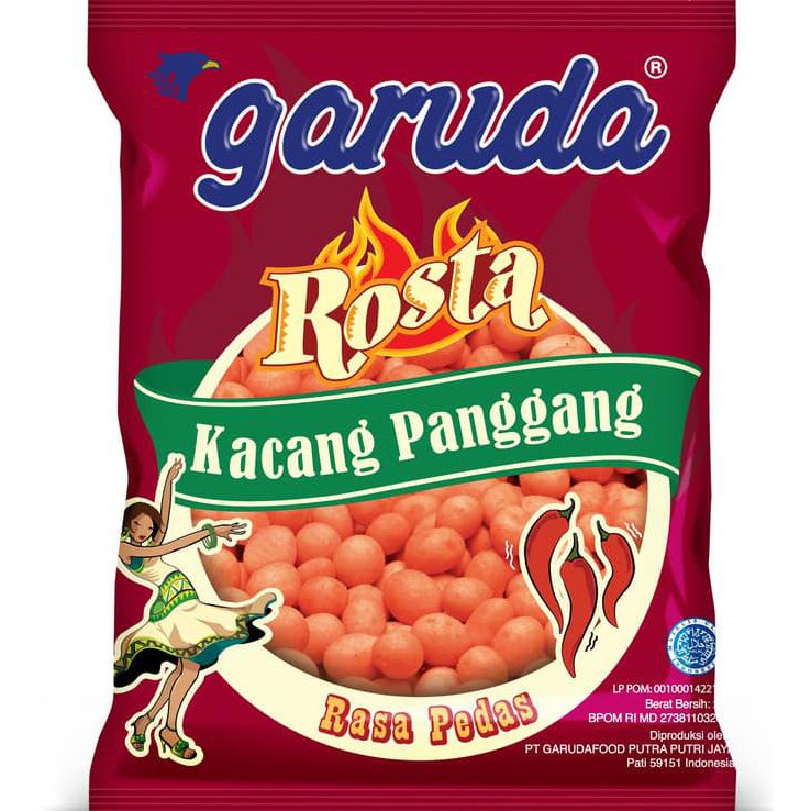 

fs - garuda rosta kacang pedas rs pedas - 70g (orpd) / 5 pcs termurah