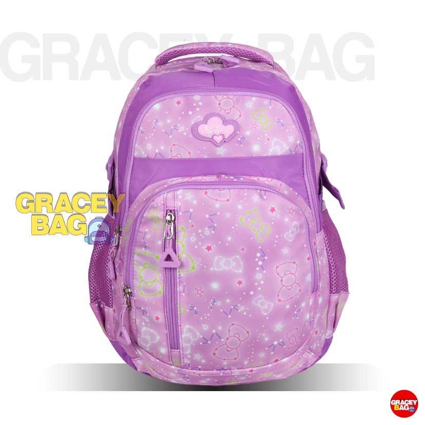 GB-70779V Tas Ransel Sekolah Anak Perempuan / Remaja Silvergirl