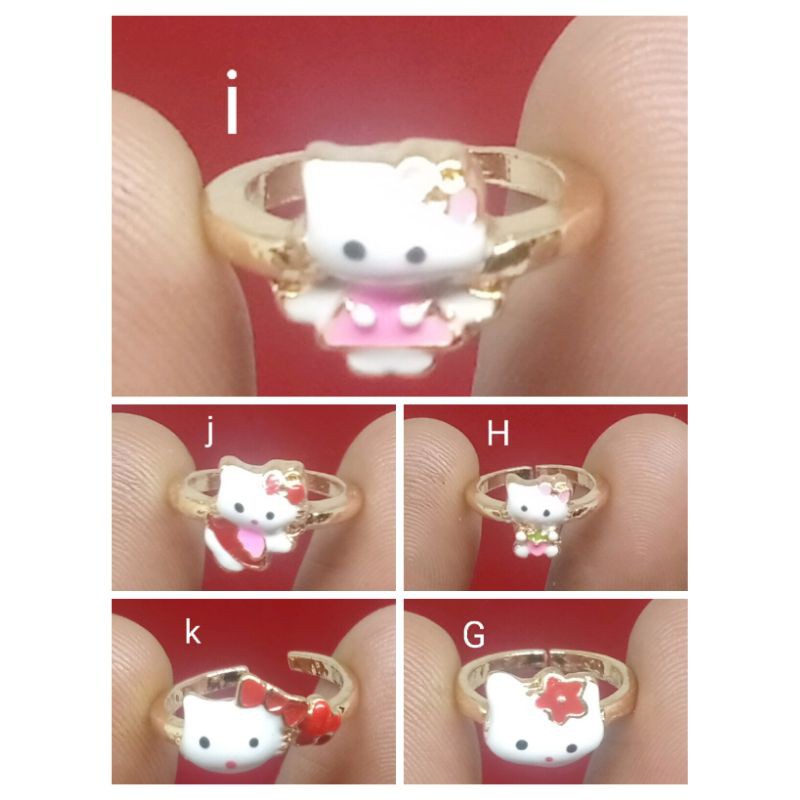 AC11. Cincin xuping anak balita lapis emas minimal beli 2 PC