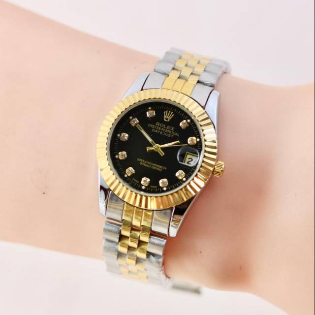 Jam Tangan Wanita Rolex Oyster Pupertual Super Elegan - Jam Tangan Rolex - Jam Tangan Wanita - RX002