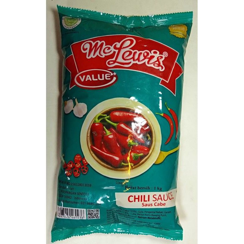 

Mc Lewis Sambal Cabe 1Kg