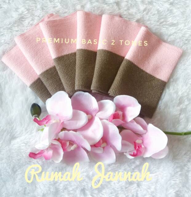 Inner Basic 2 tones/ Bandana Premium 2 warna