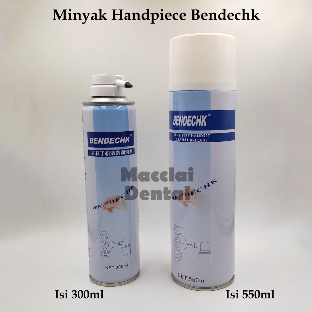 DENTAL MINYAK HANDPIECE HIGHSPEED LOWSPEED / BENDECHK TERLARIS