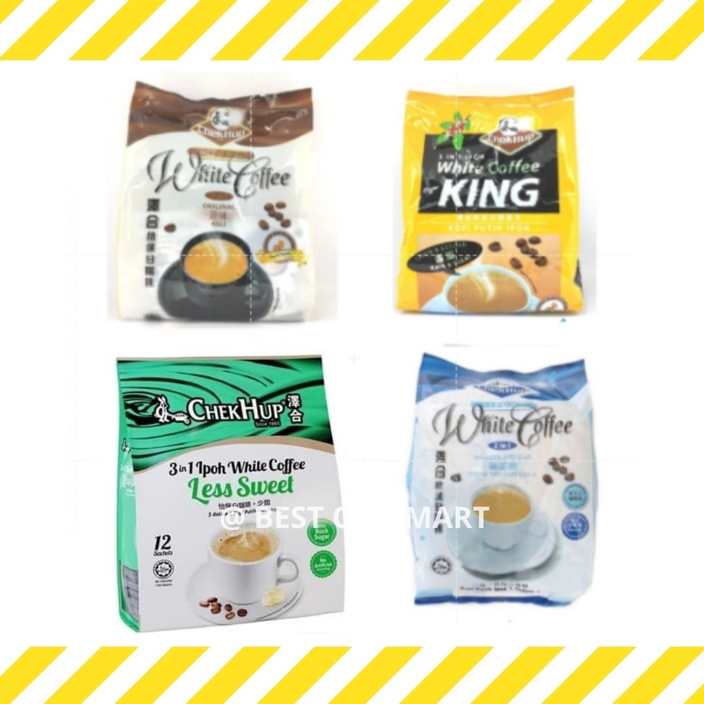 

Chek Hup White Coffee / Ipoh Chek Hup - Less Sweet - No Added Sugar - Original - King