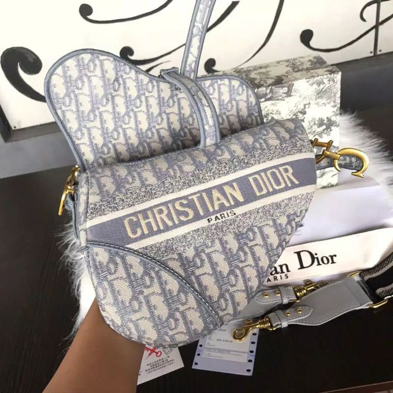 reafy dior saddle look mirror free box