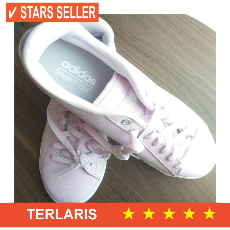 BUAT WANITA SEKOLAH WISUDA KULIAH MAHASISWI PUTIH POLOS PP/ Sepatu Cewek ADIDAS ORIGINAL
