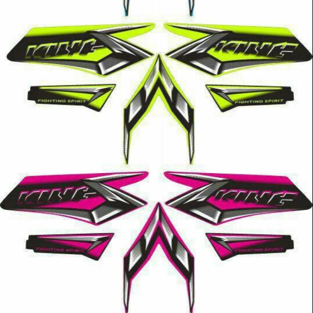 Stiker Lis RX king 2008