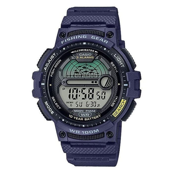 Casio Digital WS-1200H-2A / WS1200H-2A Digital Men Original & Garansi