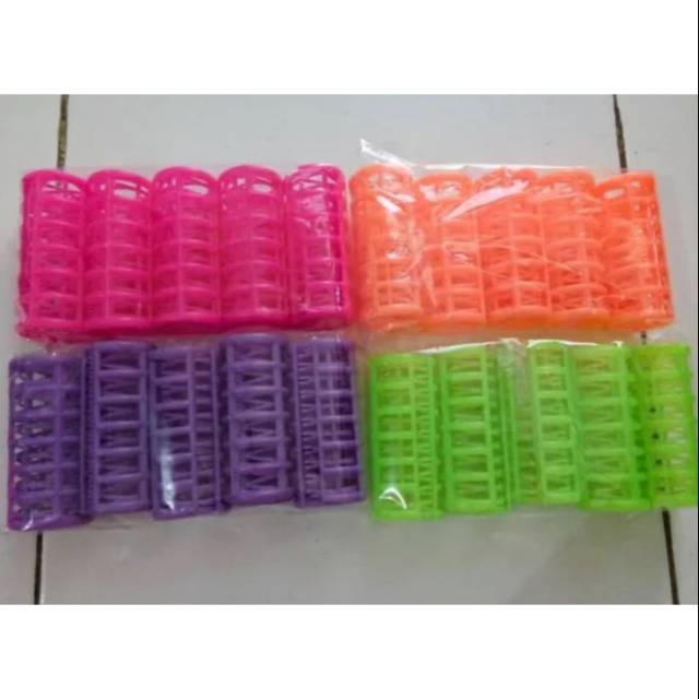 ROLL RAMBUT WARNA WARNI