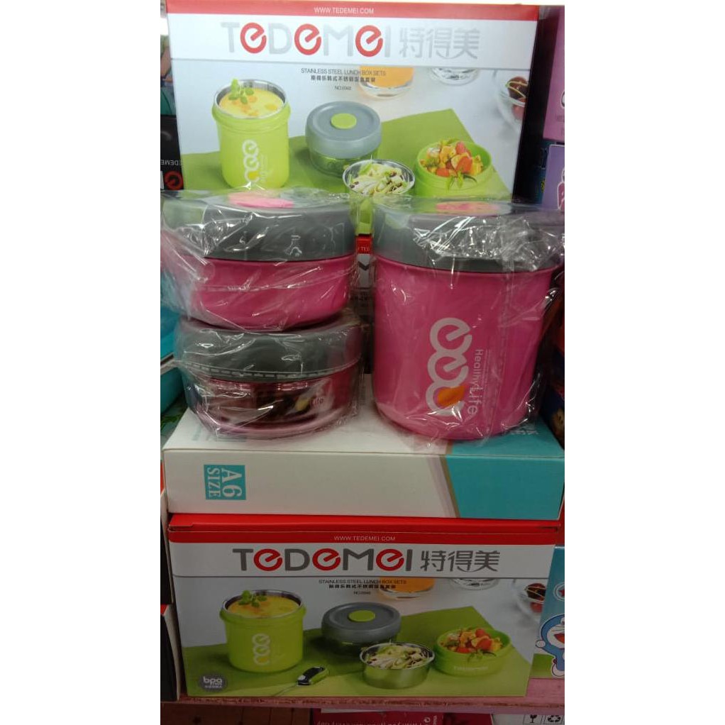 Sale Kotak Makan Stainless Tedemei Rantang Sup