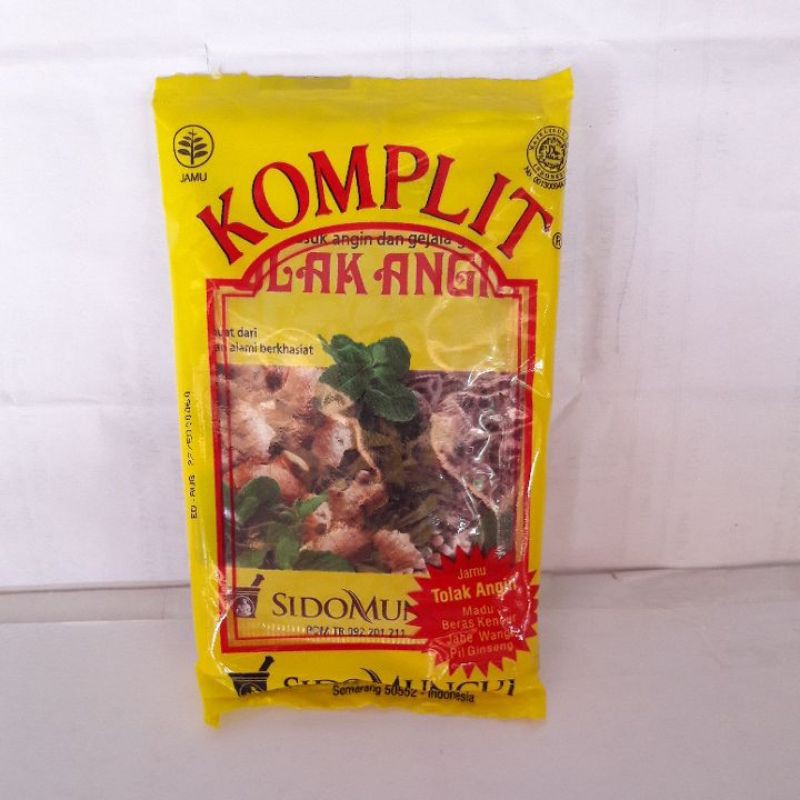 jamu tolak angin komplit/tolak angin seduh