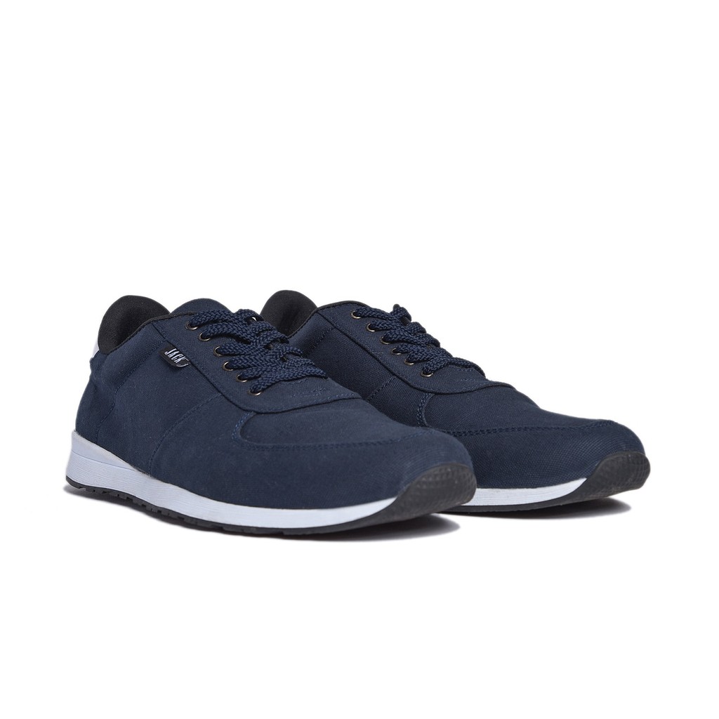 RAVE NAVY |FORIND x JACK| Sepatu Sporty Kanvas Kets Running Pria/Cowok Lokal Sneakers Footwear Ori