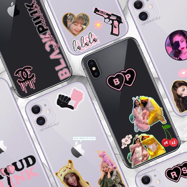 [READY] BLACKPINK Aesthetic Deco Tumblr BLACK PINK KPOP Sticker DIY Fanart Stiker