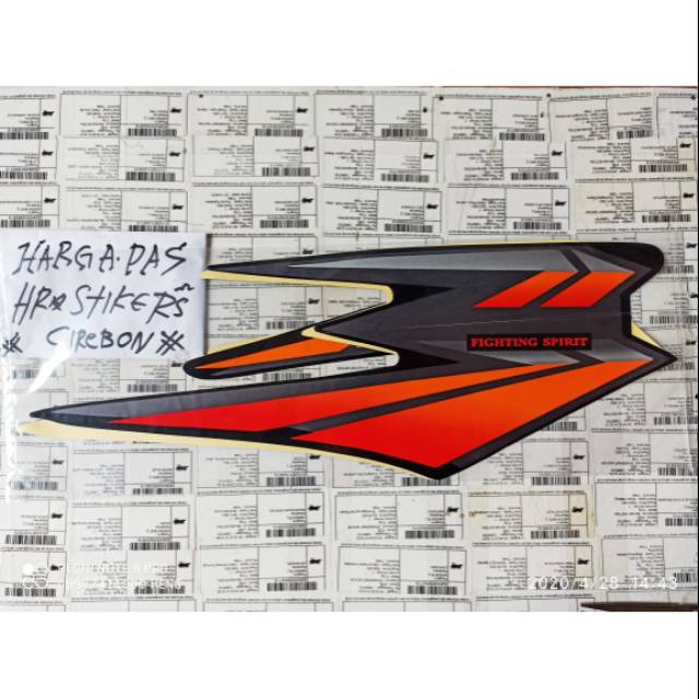 Lis stiker strping RX king 2002 oren