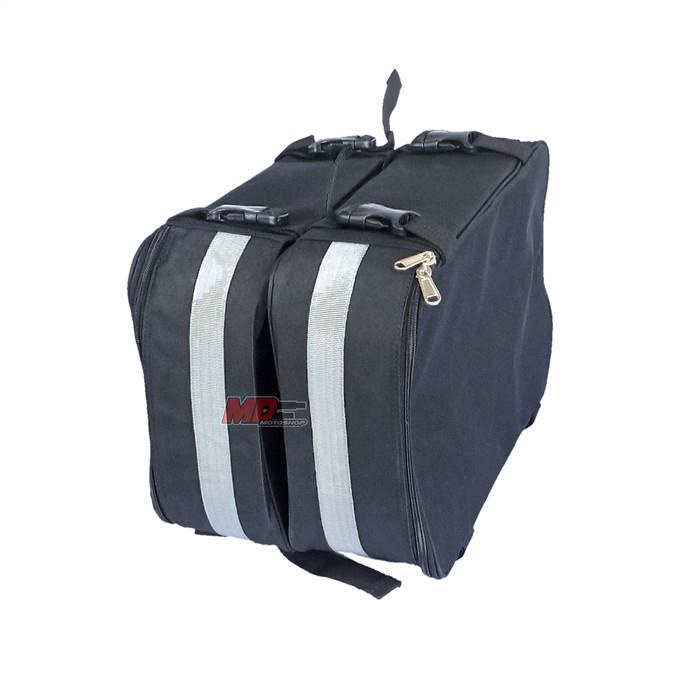 Extension Bag Tas Box Tambahan Badak Hitam