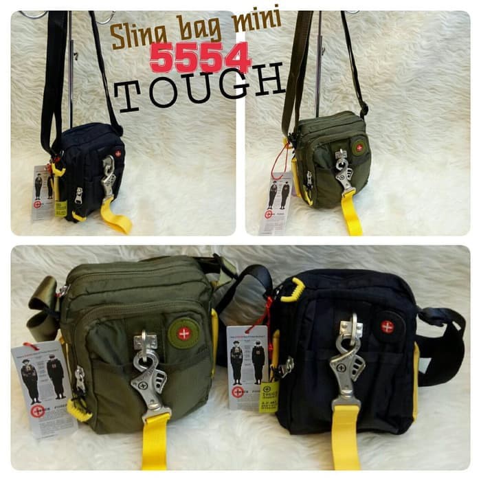 Hot Promo! TAS SELEMPANG PRIA TOUGH JEANSMITH 5554 TAS SLING BAG PRIA Baru!