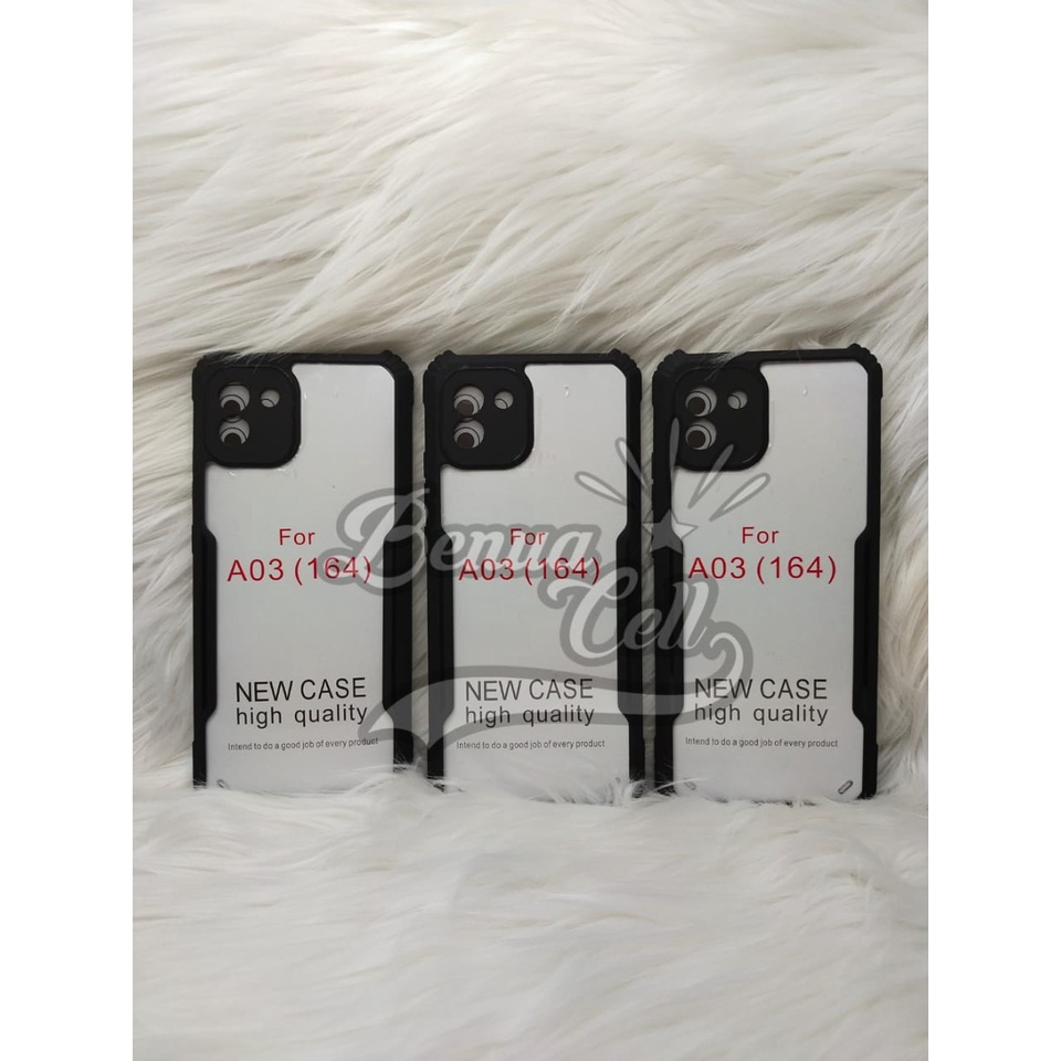 SAMSUNG A12, SAMSUNG A03 CASE ARMOR SHOCKPROF SOFTCASE FUSION SAMSUNG GALAXY A03 A12 - BC