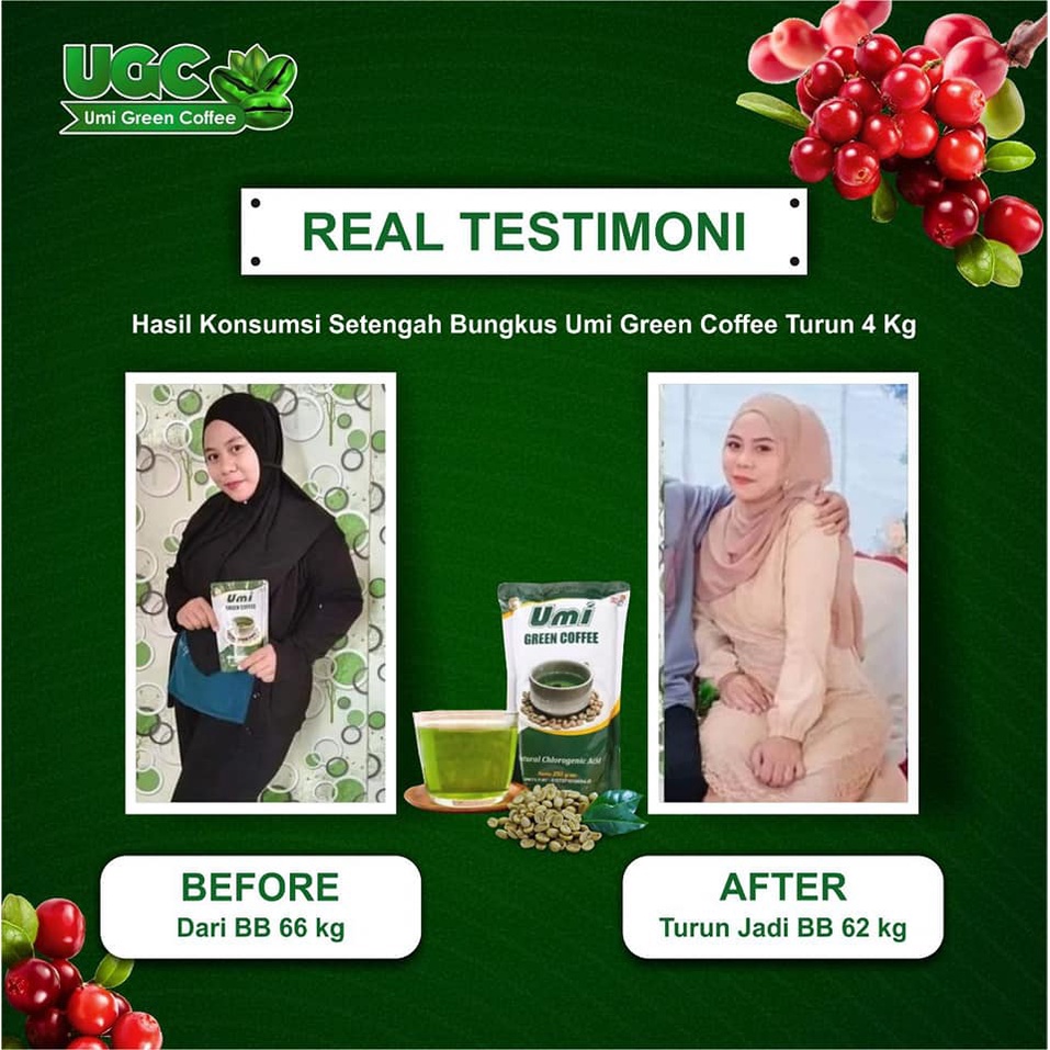 UGC Umi Green Coffee Original 100% Asli Herbal