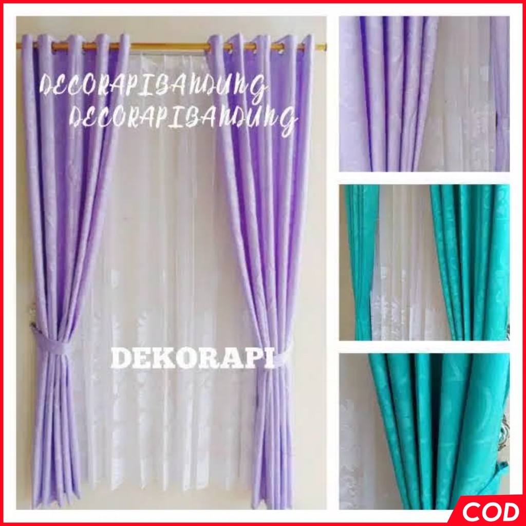 Gorden/gorden  minimalis hijau tosca terbaru#tirai#jendela#pintu#minimalis#murah#dekorasi#rumah