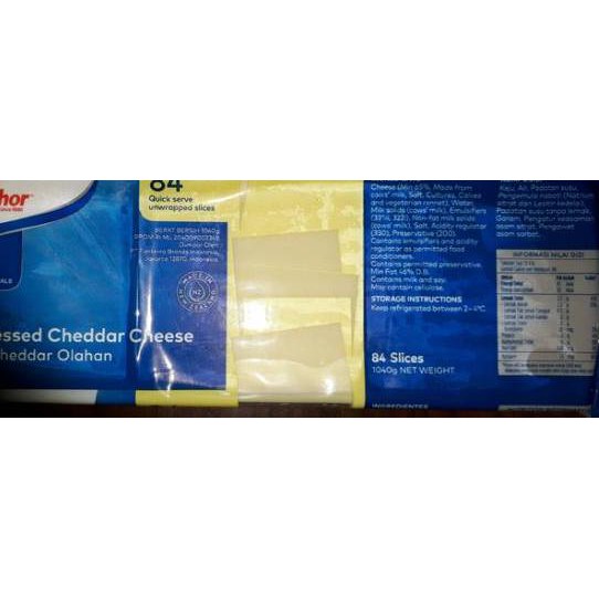 

(TERBARU) Keju slice anchor 84slice ♠