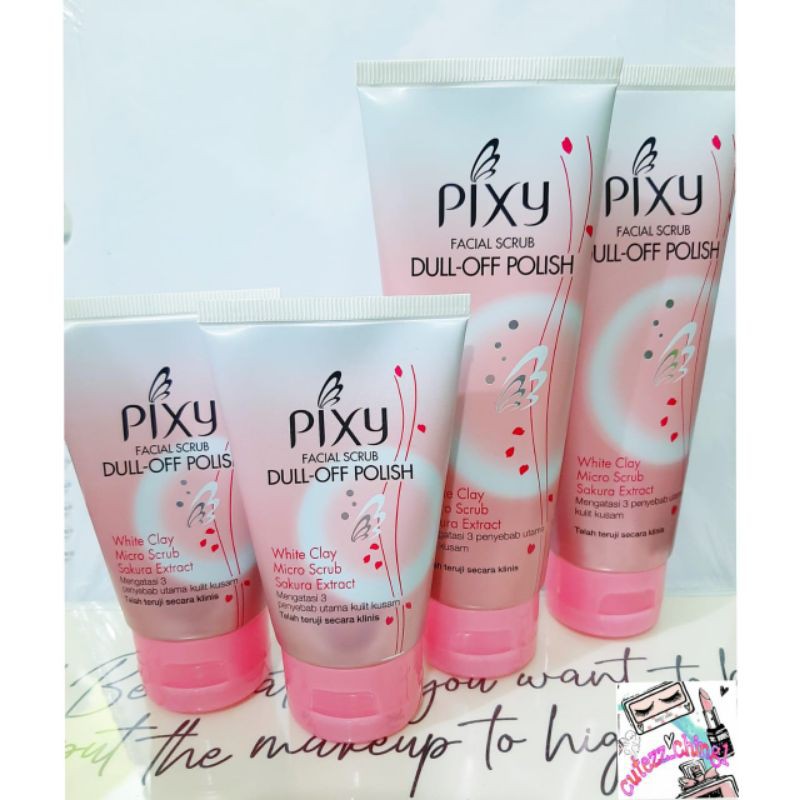 ☃Cutezz_Ching1☃Pixy Facial Scrub Dull-Off Polish