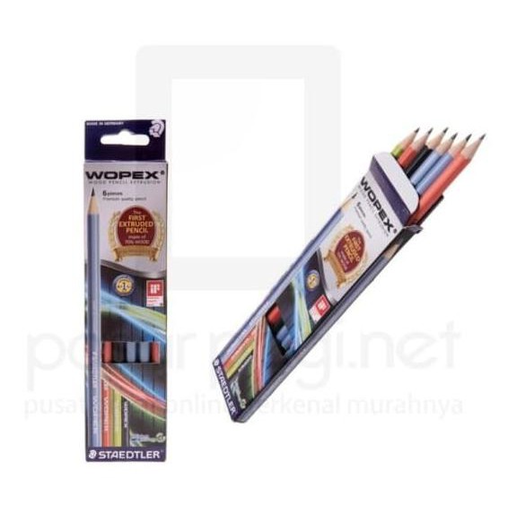 

Sale!! Staedtler Wopex Mix Color Size Pensil Isi 6 Pcs Terbaru