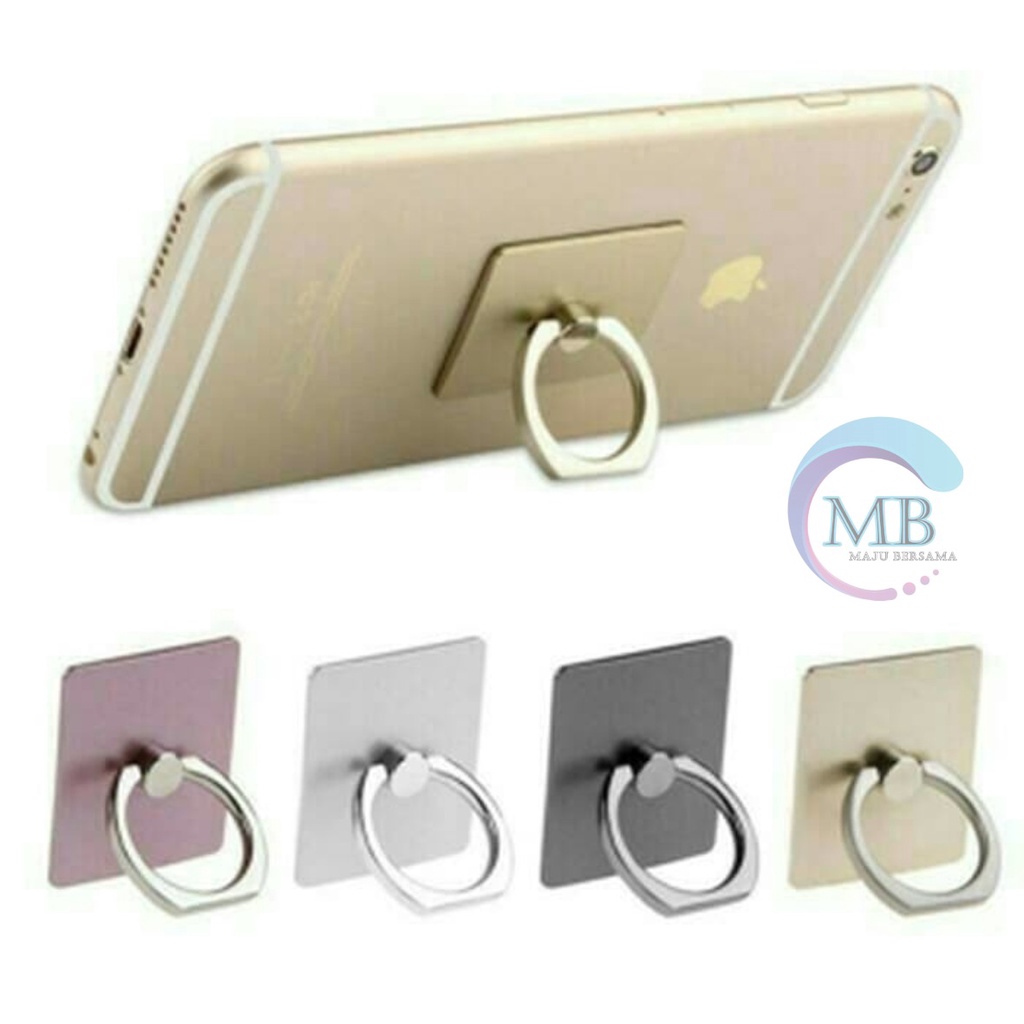 RT16 iRING RING STAND HP POLOS CINCIN PENYANGGA PEGANGAN HANDPHONE UNIVERSAL MB2487