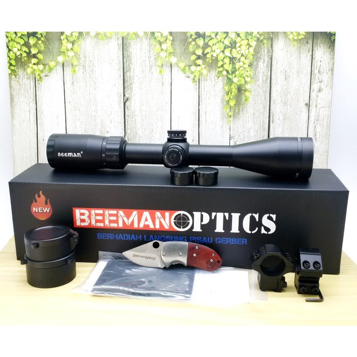 TELE BEEMAN OPTICS 3-9X40 MILDOT WA TERMURAH