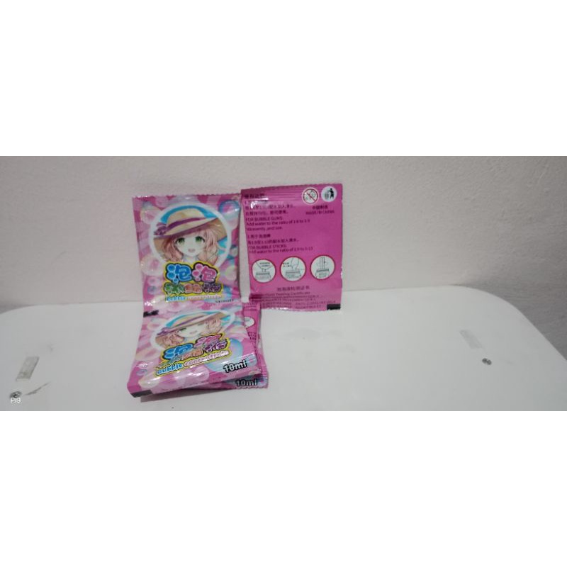 sabun isi ulang mainan anak bubble gun camera