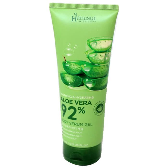 HANASUI ALOE VERA BODY SERUM GEL 200ML / BODY SERUM HANASUI